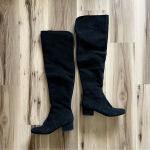 Aldo Black Knee High Boots